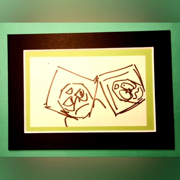 SU **REBECCA SUGAR** "Peridot! No 2" Marker Drawing - Picture 2 of 2